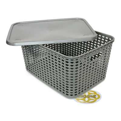 Будкрам купить Корзина для хранения PREMIUM XL с крышкой, прямоугольная SNMZ Корзина для хранения PREMIUM XL с крышкой, прямоугольная SNMZ 4