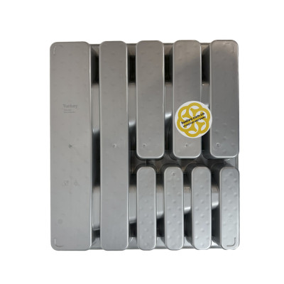 Будкрам купить Лоток для столовых приборов  BIG, пластик, серый SNMZ Лоток для столовых приборов  BIG, пластик, серый SNMZ 3