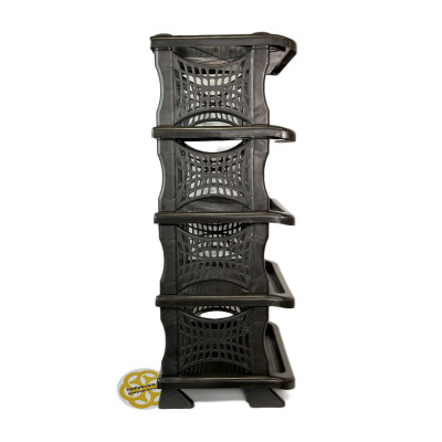 Будкрам купить Полка для обуви STAR LUX, пластик, коричневый SNMZ Полка для обуви STAR LUX, пластик, коричневый SNMZ 2