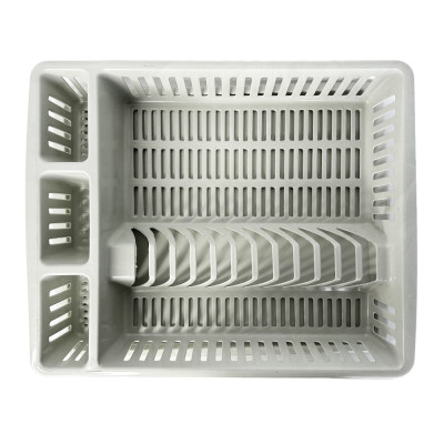 Будкрам купить Сушилка для посуды с поддоном, пластик, серый SNMZ Сушилка для посуды с поддоном, пластик, серый SNMZ 3