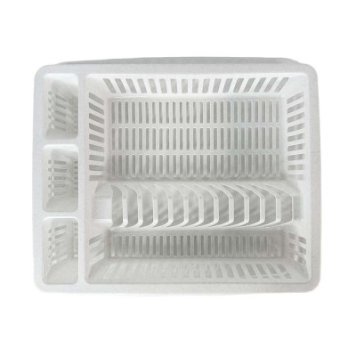 Будкрам купить Сушилка для посуды с поддоном KNITTING, пластик SNMZ Сушилка для посуды с поддоном KNITTING, пластик SNMZ 6