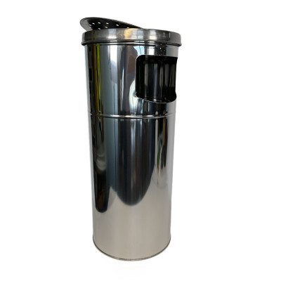 Будкрам купить Урна-пепельница с решеткой, нержавеющая сталь, диаметр 25 см УЦЕНКА Efor Урна-пепельница с решеткой, нержавеющая сталь, диаметр 25 см УЦЕНКА Efor 4