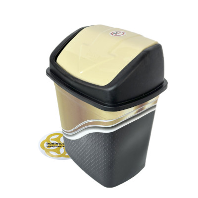 Будкрам купити Відро для сміття 5Л FLAT CLICK пластик, кольорове SNMZ Відро для сміття 5Л FLAT CLICK пластик, кольорове SNMZ 2