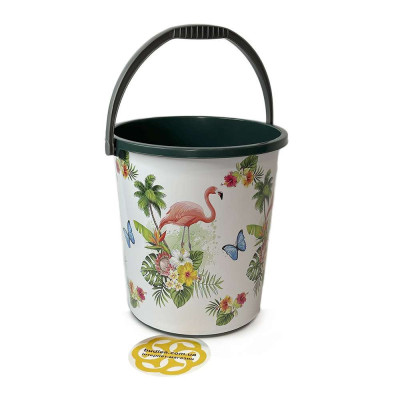 Будкрам купить Ведро пластиковое с крышкой и ручкой 20Л, круглое, с рисунком+совок В ПОДАРОК SNMZ Ведро пластиковое с крышкой и ручкой 20Л, круглое, с рисунком+совок В ПОДАРОК SNMZ 4
