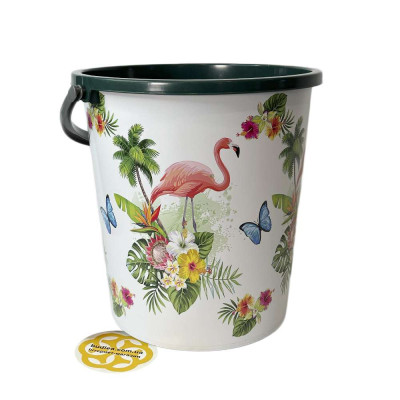 Будкрам купить Ведро пластиковое с крышкой и ручкой 20Л, круглое, с рисунком+совок В ПОДАРОК SNMZ Ведро пластиковое с крышкой и ручкой 20Л, круглое, с рисунком+совок В ПОДАРОК SNMZ 5