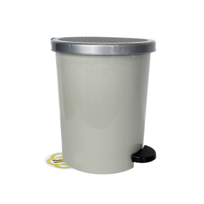 Будкрам купить Ведро с педалью GRAY 11Л c внутренним контейнером, пластик, серый SNMZ