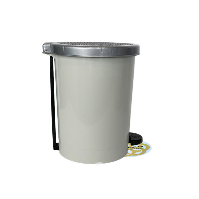Будкрам купити Відро з педаллю GRAY 7Л з внутрішнім контейнером, пластик, сірий SNMZ Відро з педаллю GRAY 7Л з внутрішнім контейнером, пластик, сірий SNMZ 2