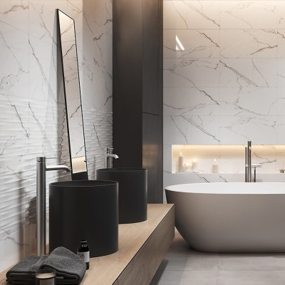 Будкрам купити GINEVRA WHITE STRUCTURE GLOSSY RECT (1 сорт) GINEVRA WHITE STRUCTURE GLOSSY RECT (1 сорт) 2