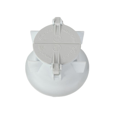 Будкрам купить Клапан обратный двухстворчатый для канализации, пластик Sanpreis Клапан обратный двухстворчатый для канализации, пластик Sanpreis 5