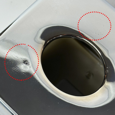 Будкрам купити Диспенсер для серветок КУБ настільний, пластик, хром - УЦІНКА Afacan Plastik Диспенсер для серветок КУБ настільний, пластик, хром - УЦІНКА Afacan Plastik 3