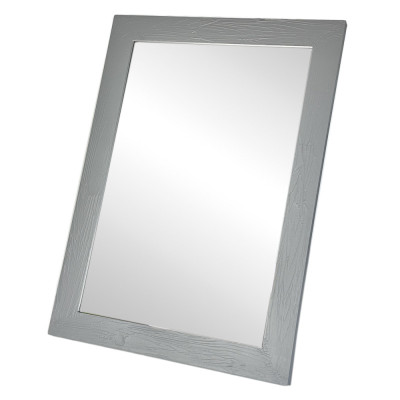 Будкрам купить Зеркало настенное 46х65, рама МДФ серый Sanpreis Зеркало настенное 46х65, рама МДФ серый Sanpreis 4