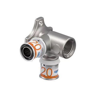 Будкрам купить Водорозетка проходная 90° long 20-Rp1/2"FT-20 Uponor S-Press PLUS Uponor