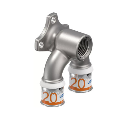 Будкрам купить Водорозетка  проходная U-типа Uponor  S-Press PLUS 16-Rp1/2" ВРØ16 латунь Uponor