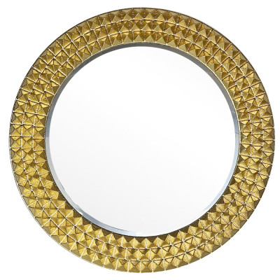 Будкрам купить Зеркало круглое PYRAMIDS 80 см настенное большое, рама МДФ Sanpreis Зеркало круглое PYRAMIDS 80 см настенное большое, рама МДФ Sanpreis 3