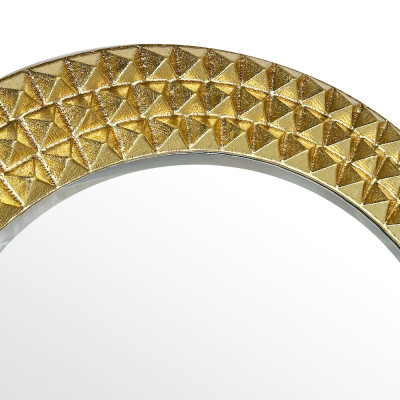 Будкрам купить Зеркало круглое PYRAMIDS 80 см настенное большое, рама МДФ Sanpreis Зеркало круглое PYRAMIDS 80 см настенное большое, рама МДФ Sanpreis 5