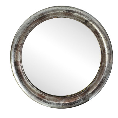Будкрам купить Зеркало круглое Ø66 см настенное большое, рама МДФ, бронза Sanpreis