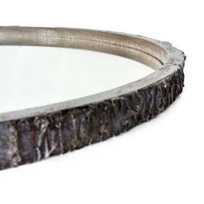 Будкрам купити Дзеркало кругле ДЕРЕВО 66 см настінне велике, рама МДФ Sanpreis Дзеркало кругле ДЕРЕВО 66 см настінне велике, рама МДФ Sanpreis 3