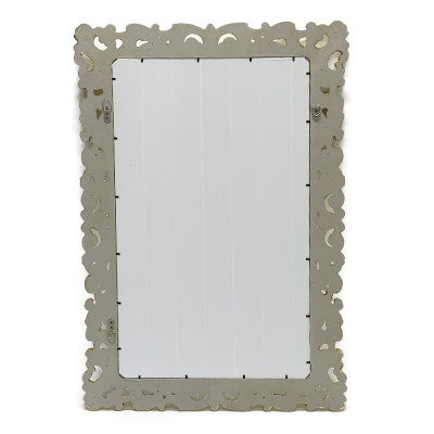 Будкрам купити Дзеркало настінне 60х90 см, рама МДФ різьблена, золото поталь Sanpreis Дзеркало настінне 60х90 см, рама МДФ різьблена, золото поталь Sanpreis 6