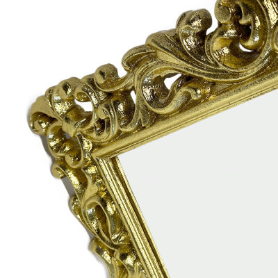 Будкрам купити Дзеркало настінне 60х90 см, рама МДФ різьблена, золото поталь Sanpreis Дзеркало настінне 60х90 см, рама МДФ різьблена, золото поталь Sanpreis 4