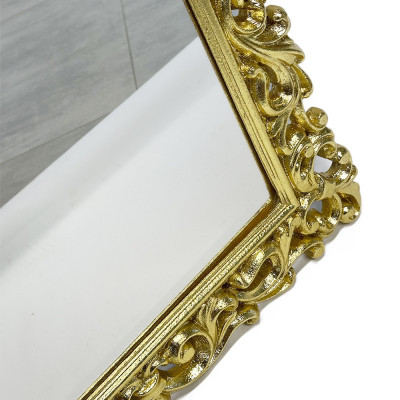 Будкрам купити Дзеркало настінне 60х90 см, рама МДФ різьблена, золото поталь Sanpreis Дзеркало настінне 60х90 см, рама МДФ різьблена, золото поталь Sanpreis 3