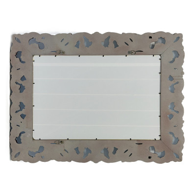 Будкрам купити Дзеркало настінне 69х92 см, рама МДФ різьблена, золото-бітум Sanpreis Дзеркало настінне 69х92 см, рама МДФ різьблена, золото-бітум Sanpreis 2