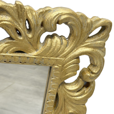 Будкрам купити Дзеркало настінне різьблене 68х90см, рама МДФ золото Sanpreis Дзеркало настінне різьблене 68х90см, рама МДФ золото Sanpreis 3