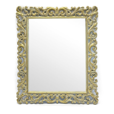 Будкрам купити Дзеркало настінне 61х75 см, рама МДФ різьблена, золото Sanpreis Дзеркало настінне 61х75 см, рама МДФ різьблена, золото Sanpreis 5
