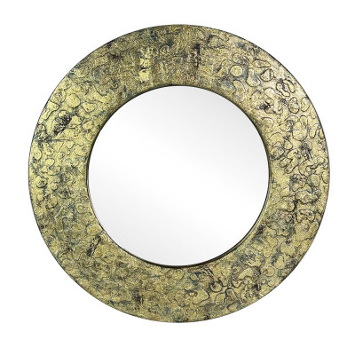 Будкрам купити Дзеркало кругле Ø41.5 см настінне золото порожнє Sanpreis Дзеркало кругле Ø41.5 см настінне золото порожнє Sanpreis 5