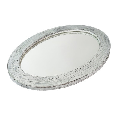 Будкрам купити Дзеркало овальне 36х50 см ПРОВАНС настінне, рамка МДФ Sanpreis Дзеркало овальне 36х50 см ПРОВАНС настінне, рамка МДФ Sanpreis 4