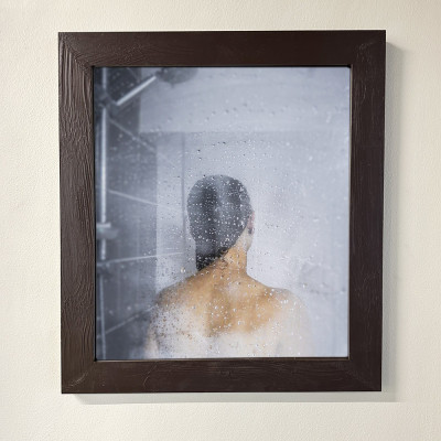 Будкрам купити Дзеркало настінне 50х56, рама МДФ, прямокутне, венге Sanpreis Дзеркало настінне 50х56, рама МДФ, прямокутне, венге Sanpreis 5