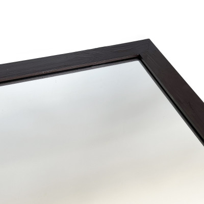 Будкрам купити Дзеркало настінне 60х46, рама МДФ, прямокутне, венге Sanpreis Дзеркало настінне 60х46, рама МДФ, прямокутне, венге Sanpreis 3