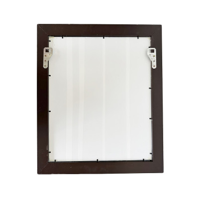 Будкрам купити Дзеркало настінне 465х630, рама МДФ коричневий Sanpreis Дзеркало настінне 465х630, рама МДФ коричневий Sanpreis 3