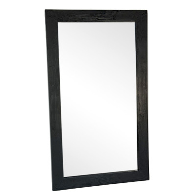 Будкрам купити Дзеркало настінне 45х77, рама МДФ, прямокутне, чорний Sanpreis Дзеркало настінне 45х77, рама МДФ, прямокутне, чорний Sanpreis 3