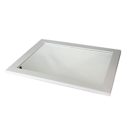 Будкрам купити Дзеркало настінне 50х67 см, рама МДФ білий Sanpreis Дзеркало настінне 50х67 см, рама МДФ білий Sanpreis 5