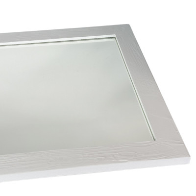 Будкрам купити Дзеркало настінне 50х80 см, МДФ рама білий Sanpreis Дзеркало настінне 50х80 см, МДФ рама білий Sanpreis 2