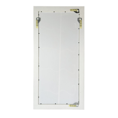 Будкрам купить Зеркало настенное 45х90, рама МДФ , прямоугольное, белый Sanpreis Зеркало настенное 45х90, рама МДФ , прямоугольное, белый Sanpreis 2