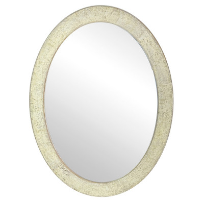 Будкрам купить Зеркало овальное 33х44 см, настенное, рамка МДФ Sanpreis Зеркало овальное 33х44 см, настенное, рамка МДФ Sanpreis 3