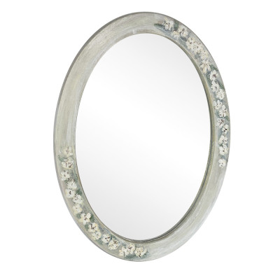 Будкрам купити Дзеркало настінне овальне 33х44 см з ліпленням Sanpreis Дзеркало настінне овальне 33х44 см з ліпленням Sanpreis 4