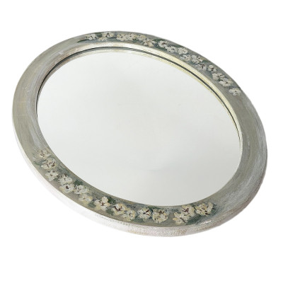 Будкрам купити Дзеркало настінне овальне 33х44 см з ліпленням Sanpreis Дзеркало настінне овальне 33х44 см з ліпленням Sanpreis 3