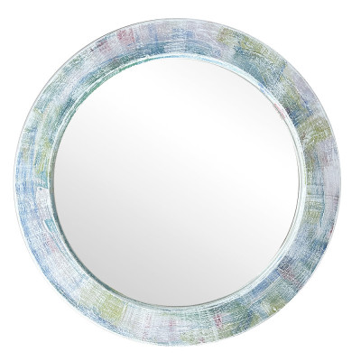 Будкрам купить Зеркало  круглое Ø39 см  настенное, МДФ крашенный Sanpreis