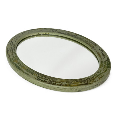 Будкрам купить Зеркало овальное Military 24.5х33 см, настенное Sanpreis Зеркало овальное Military 24.5х33 см, настенное Sanpreis 4