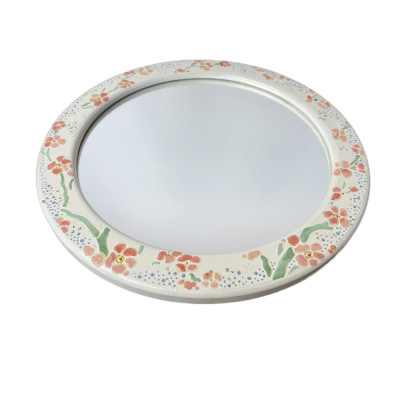 Будкрам купить Зеркало  круглое Ø38 см  настенное, МДФ c узором Sanpreis Зеркало  круглое Ø38 см  настенное, МДФ c узором Sanpreis 4