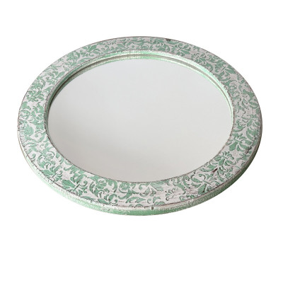 Будкрам купити Дзеркало кругле настінне Ø39 см, МДФ з ліпленням Sanpreis Дзеркало кругле настінне Ø39 см, МДФ з ліпленням Sanpreis 3