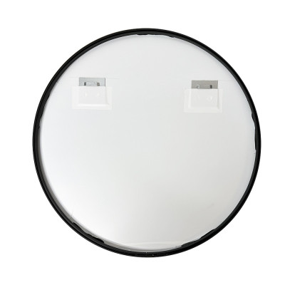 Будкрам купити Дзеркало кругле Ø525 мм в металевій рамі, чорний Sanpreis Дзеркало кругле Ø525 мм в металевій рамі, чорний Sanpreis 2