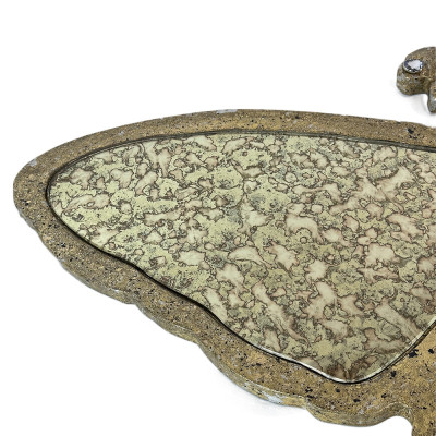 Будкрам купити Дзеркало декоративне МЕТЕЛИК 55х7 см, настінне, поталь золото Sanpreis Дзеркало декоративне МЕТЕЛИК 55х7 см, настінне, поталь золото Sanpreis 3