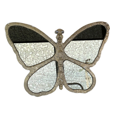 Будкрам купити Дзеркало декоративне МЕТЕЛИК 55х7 см, настінне, поталь золото Sanpreis Дзеркало декоративне МЕТЕЛИК 55х7 см, настінне, поталь золото Sanpreis 6