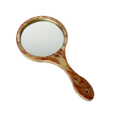 Будкрам купить Зеркало на ручке  175х350 с золотой поталью Sanpreis