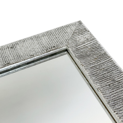 Будкрам купить Зеркало настенное 43х52 см в рамке, вертикальное, серебро Sanpreis Зеркало настенное 43х52 см в рамке, вертикальное, серебро Sanpreis 5