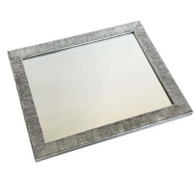 Будкрам купить Зеркало настенное 43х52 см в рамке, вертикальное, серебро Sanpreis Зеркало настенное 43х52 см в рамке, вертикальное, серебро Sanpreis 4