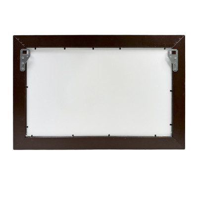 Будкрам купить Зеркало настенное 40х60, рама МДФ коричневый с серебром Sanpreis Зеркало настенное 40х60, рама МДФ коричневый с серебром Sanpreis 6